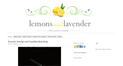 Desktop Screenshot of lemonsandlavender.com